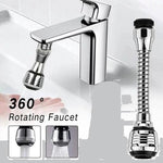 BORVAT 360° Verstelbare Keukenkraan Extender - Dual Mode Sprayer - Waterbesparend - Filter - Keuken & Badkamer by BORVAT