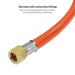 Universeel merk Gasslang met drukregelaar 1,5 meter 50mbar - Gasslang - 150cm - Barbecue gasslang -