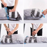 Borvat® Borvat® | Vacuüm Opbergzakken 60x80cm Set Van 2 Luchtdicht Ruimtebesparend - Household Storage Bags Opslag & Organisatie