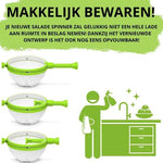 IBBO IBBO® - Slazwierder - Sladroger - Sla centrifuge - Slacentrifuge - Salade spinner - Saladspinner - Salad spinner - Vergiet - Vergiet opvouwbaar - Slacentrifuge opvouwbaar - Sla zwierder - sla wasser - Slacentrifuge kopen -