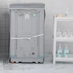 Borvat® Borvat® - Wasmachine hoes - Wasmachine hoover - Wasmachine beschermer - Wasmachine overtrek - Waterdichte bescherming - Wasdroger beschermhoes - S-62 x 60 x 83 cm - gelukkige oceaan -