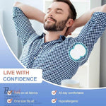 Borvat® Borvat® - Anti-Zweet Pads - Zweet bescherming - Okselpads - Zweet absorberende pads - Okselpads - Anti zweet stof - Voor Dames En Heren - 50 Paar -