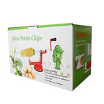 Let op type!! Spiraal aardappel Slicer grootte: over 21 x 13 cm by Merkloos