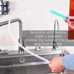 BORVAT Gootsteen Ontstopper Set - Reinigingsveer & Afvoerfilter - Herbruikbaar - Wasbak & Douche by BORVAT
