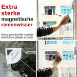 Borvat® Borvat® - Magnetische ramenwasser dubbel glas - Raamwisser - Magnetische raamwisser - Window cleaner magnetic - - Geschikt voor Dubbelglas 0-12mm -