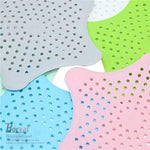 Borvat® Borvat® - Siliconen afvoerstop - Anti Verstopping - Voor de wasbak, gootsteen, douche etc- Haarvanger - Bad stopper - 4 Stuks -