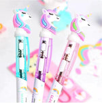 Jawes- Lichtgevende eenhoorn balpen- 4 stuks- Unicorn- Pen- Lichtgevend by Jawes