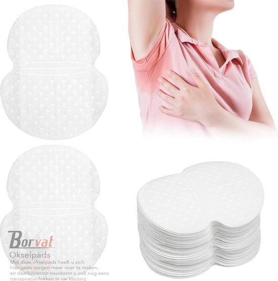 Borvat® Borvat® - Anti-Zweet Pads - Zweet bescherming - Okselpads - Zweet absorberende pads - Okselpads - Anti zweet stof - Voor Dames En Heren - 50 Paar -