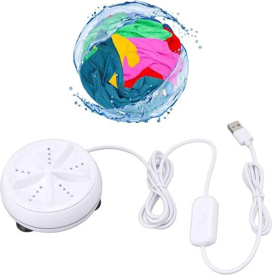 Merkloos Elysium - Kleine Wasmachine - Draagbare Wasmachine - Mini Wasmachine Met Centrifuge - Mini wasmachine -