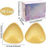BORVAT BORVAT Zelfklevende Push-Up Pads & Tepelcovers - Herbruikbaar & Wasbaar - Onzichtbare BH - Dames - Breast Petals & Concealers Damesmode