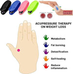 Merkloos IBBO Shop - 2 Stuk Draagbare Acupressuur- Hoofdpijn - Migraine - Energie - Stress - Ontspanning - Kalmerend - Pijnverlichting - Spanning - Stijfheid - Nekklachten - Rugklachten - Yoga - Natuurlijke Genezing - Drukpunt - Roze -