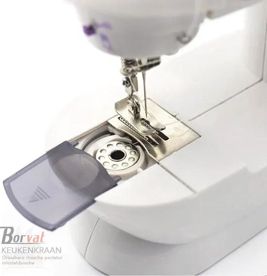 Borvat® Borvat® 1 Handnaaimachine - naaimachine inclusief licht - handnaaimachine portable - Sewing Machines Gereedschap & Klussen