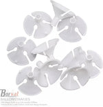Borvat® Borvat® - Ballonstaafjes - Ballon staafjes - wit - 25 stuks -