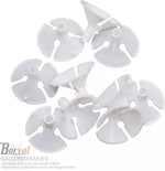 Ballonstaafjes Wit - 20 Stuks - 30cm - Feestdecoratie by BORVAT