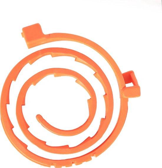 IBBO® - Vlooienband kat - Verstelbaar - 8 maanden bescherming - Vlooienband - Natuurlijk - Tekenband - Anti vlooien - 38cm - Fit all sizes - Vlooienbandjes kat - Vlooien - Oranje by borvat