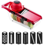 Mer kloos RVS Groentesnijder & Mandoline Set – Complete keukenhulp voor snijden, raspen en persen – Met extra accessoires- Snijden, raspen & persen voor elke keuken -