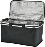 Opvouwbare Koeltas Winkelmand 30L - Thermisch Geïsoleerd - Donkerblauw by BORVAT