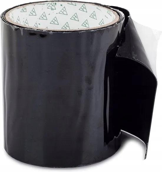 AA Commerce Super Sterk Waterdichte Tape - Lekkage Tape - Montage Tape - Klus & Reparatie Tape - Flextape - Montage Reparatietape Klustape - Voor Reparatie Zwembad/Badkamer/Zwembad/Tent/Lekkages - Waterbestendig - Rubber - 1,5 Meter -