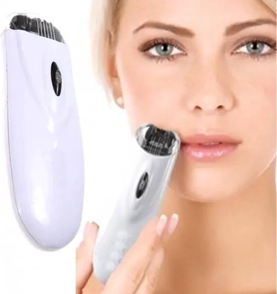 Merklose- UP / Gezichtsepilator / Bikini Epilator / Snor Epilator / Ontharing / Armen en Benen Ontharen / Snoerloos / Wit -