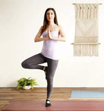 Merkloos IBBO Shop - Premium Anti Slip Yoga Sokken - katoen sokken - Pilates - Piloxing - Ballet - dans sokken - maat 35 tot 40 - 1 paar - Paars -