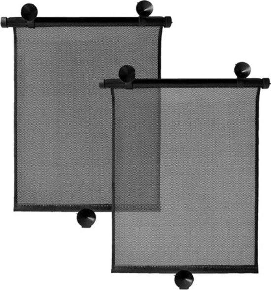BORVAT Zonnescherm Auto - Zonwering Zijruit UV Protectie - 2 Stuks by BORVAT