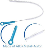 BORVAT Gootsteen Ontstopper Set - Reinigingsveer & Afvoerfilter - Herbruikbaar - Wasbak & Douche by BORVAT