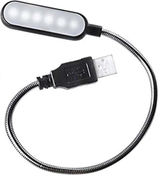 Merkloos Borvat® | Laptop Lampje | LED Toetsenbord verlichting | USB | leeslampje -