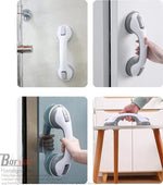 Borvat® Borvat® // Zuignap Handgreep Badkamer - Douche Handgreep Met Zuignap - Veiligheidsgreep - Helping Hand Handvat - 2 Stuk - Safety Grab Bars Gezondheid & Verzorging