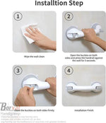 BORVAT Zuignap Handgreep - Badkamer & Douche Veiligheidsgreep - Helping Hand Handvat by BORVAT