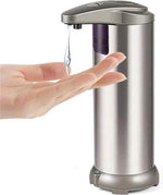 Merkloos Automatische Zeepdispenser - inclusief Batterijen - No Touch Zeep dispenser - Antibacterieel - Desinfectie - Zeeppompje - Automatische Zeeppomp - Zeep dispenser met Sensor -
