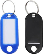 Merkloos Sleutellabels 50 stuks - Gekleurde Sleutellabels - Sleutelhanger -