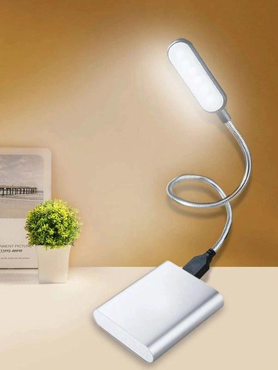 Merkloos Borvat® | Laptop Lampje | LED Toetsenbord verlichting | USB | leeslampje -