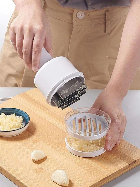 borvat Borvat® | Multihakker | Hakmolen handmatig | groentehakker | wit | voor ui-knoflook-groenten -