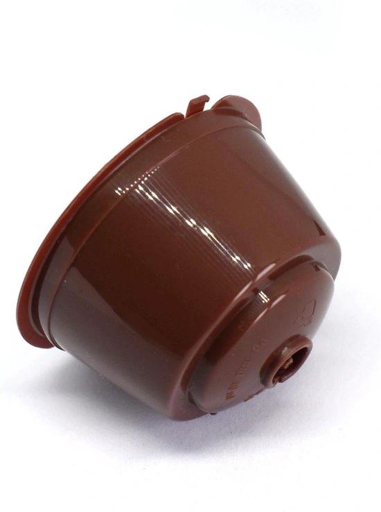 Merkloos Hervulbare koffiecups | Geschikt voor Dolce Gusto | Herbruikbare koffiecups | 3 stuks | 54 x 35 mm -