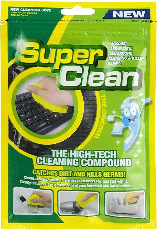 Borvat® | Keyboard Cleaner - stof- / vuilverwijderaar voor pc, computer, mobiele en andere alledaagse voorwerpen - herbruikbare kit by Borvat®
