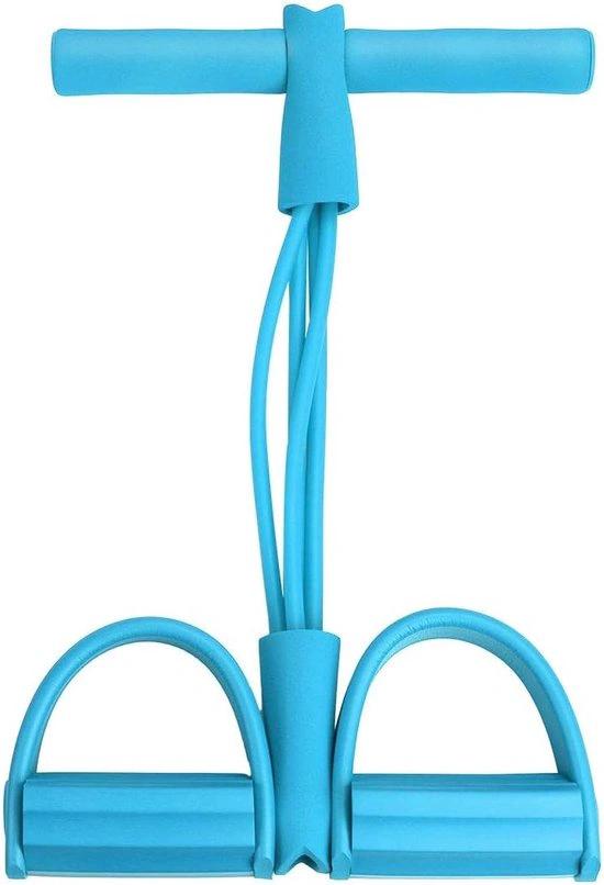 Borvat® Soroh® - Elastische Buikspiertrainers - Ab Trainer - Ab Roller - Ab Wheel - Buikspierwiel - Buikspieren - Total Abs - Blauw -