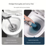 borvat IBBO Krachtige Ontstopper Gootsteen Afvoer Plopper Blauw Met Gratis Buigborstel - Uncategorized