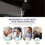 Borvat® Borvat® | Luxe 3D Slaapmasker Zacht en Lichtdicht Comfortabel Voor Iedereen - Eye Masks Gezondheid & Verzorging