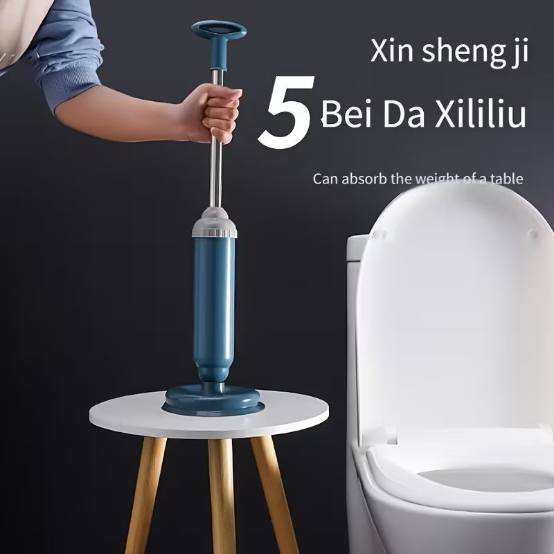 borvat IBBO Krachtige Ontstopper Gootsteen Afvoer Plopper Blauw Met Gratis Buigborstel - Uncategorized