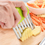 Borvat® Borvat® | Multifunctionele Groenten Slicer Kartelmes Golvend Mes En Frietsnijder - Kitchen Slicers Keuken & Koken