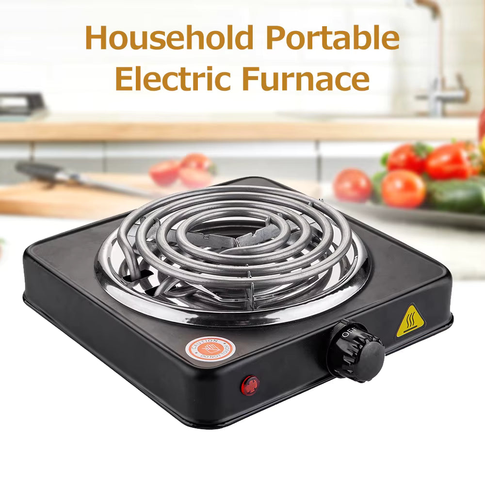 Borvat® Borvat® | Elektrische Kolenbrander voor Snelle Aanmaak van Houtskool - kolenstarter - Kolenaansteker - kooktoestel camping - BBQ Starter - 1000W - Hot Plates