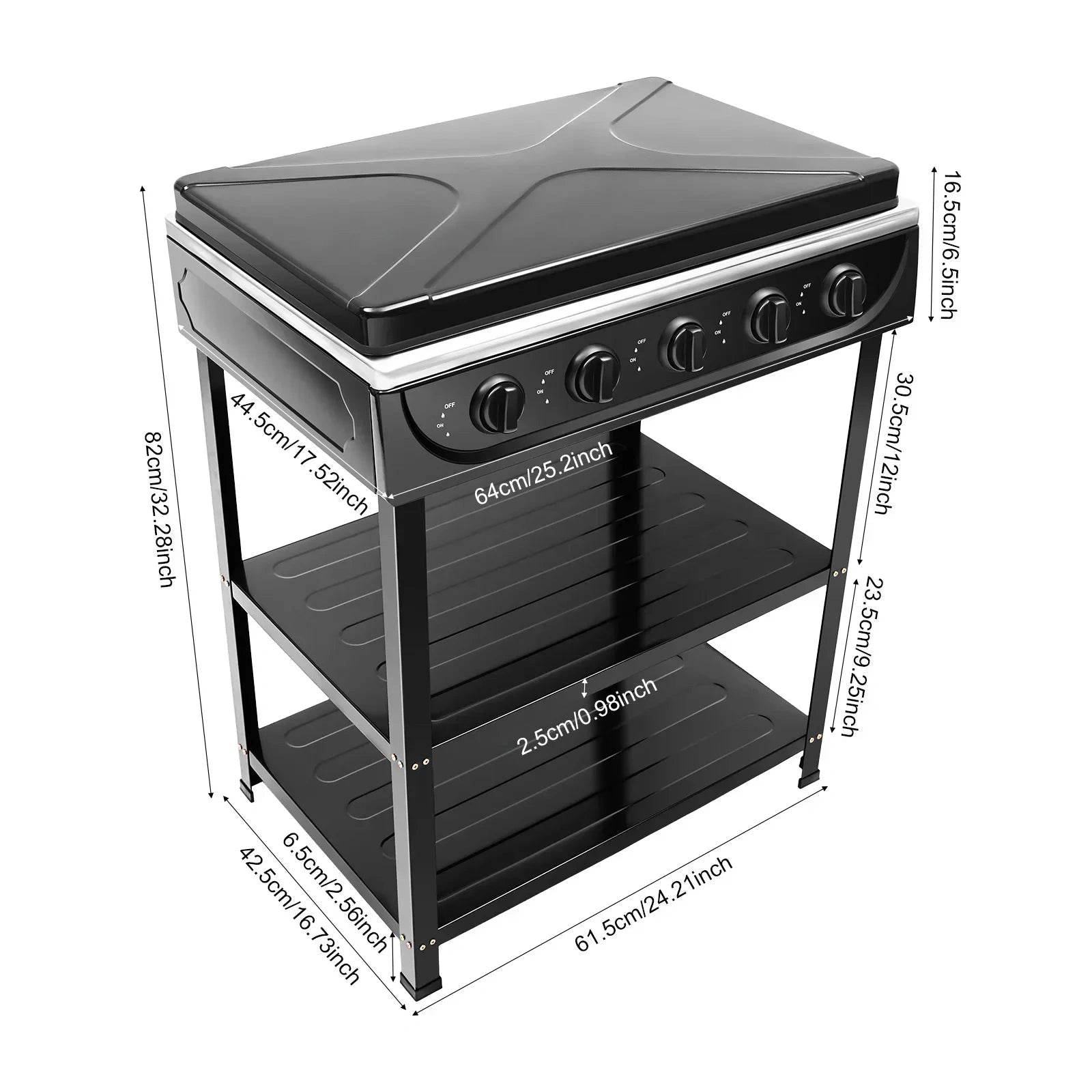 aliexpress 5 Burner Outdoor Gas Grill -
