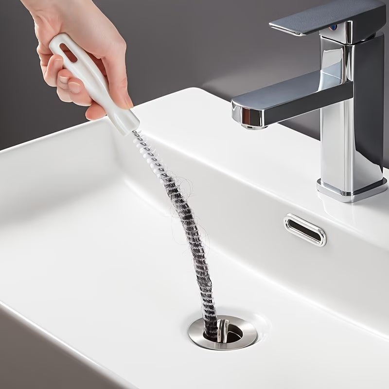 Borvat® Borvat® | Haarontstopper Set Van 2 Voor Gootsteen En Afvoer Met Reinigingsveer - Plumbing Traps Huishouden & Schoonmaak