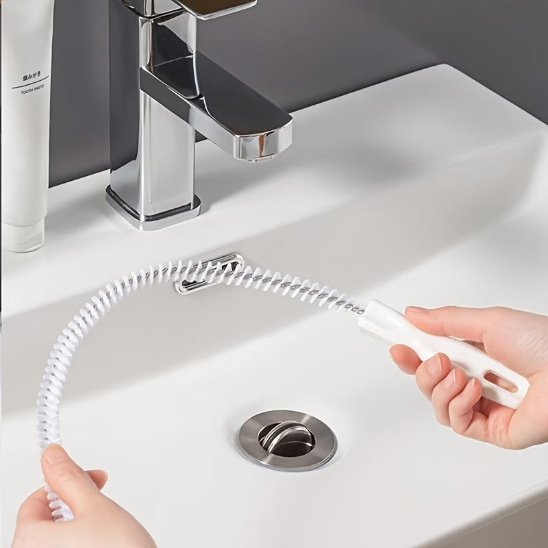 Borvat® Borvat® | Haarontstopper Set Van 2 Voor Gootsteen En Afvoer Met Reinigingsveer - Plumbing Traps Huishouden & Schoonmaak